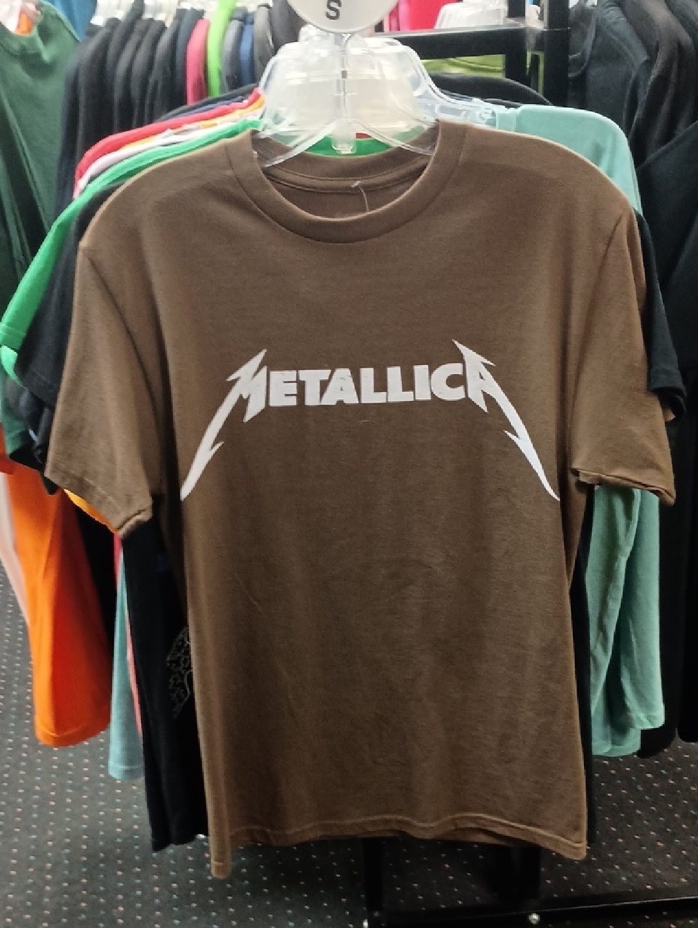 Brown Logo Crewneck T-Shirt - Men